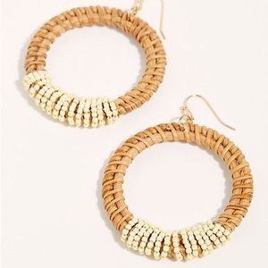 Free people hoop earrings